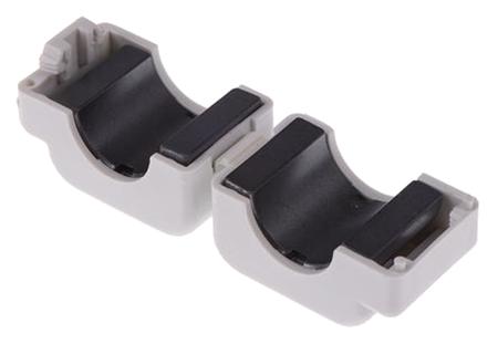 7427153 Wurth Elektronik Openable Ferrite Sleeve, 30 x 20 x 20mm, For Computer Data and Power Cable, Mounting on Circuit