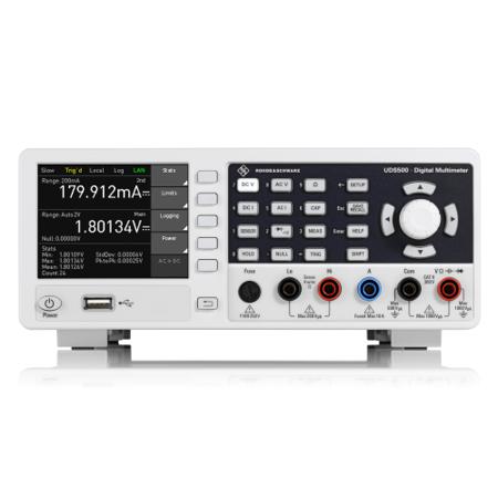 R&S UDS500 UDS500 Bench Digital Multimeter, True RMS, 10A ac Max, 10A dc Max, 750V ac Max