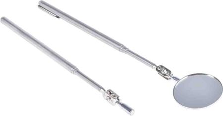 123-0923 RS Pro Inspection Mirror Probe, 50mm mirror dia., Adjustable, Telescopic