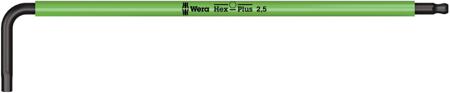 05022604001 Wera L Shape Metric Hex Key, 2.5x112