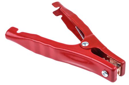 BU-X15400-2 Mueller Electric Crocodile Clip, Copper Contact, 200A, Red