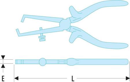 194-17AVSE Facom 170 mm Wire Stripper ￫ 2.5mm