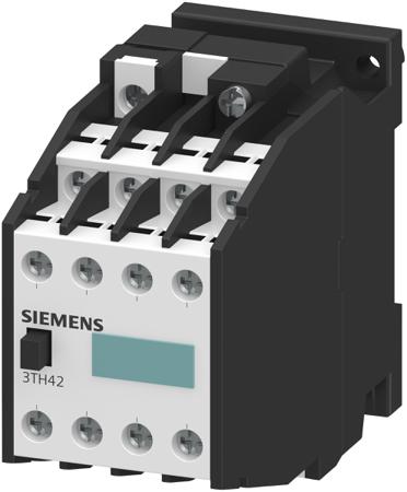 3TH4262-0AN2 Siemens 3TH4 Contactor, 220 Coil, 8-Pole, 10 A 220 V, 6 NO/2 NC, 400V