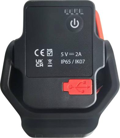 277-8733 RS PRO Rechargeable LED Work Light, 2000 lumens, USB-C Plug, 5 V, IP65