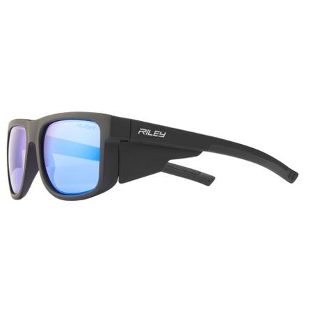 RLY00529 Riley Navigator Anti-Mist UV Safety Glasses, Mirror Polycarbonate Lens