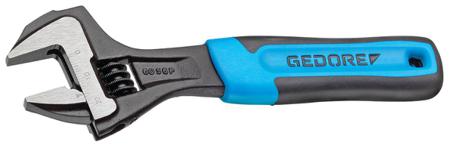2171015 Gedore Adjustable Spanner, 254.5 mm Overall, 30mm Jaw Capacity, Plastic Handle