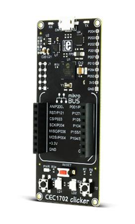 MIKROE-2066 CEC1702 Clicker ARM Cortex-M4 Dev Board