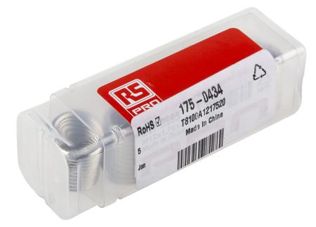 175-0434 RS Pro Thread Repair Insert, M12 x 1.75