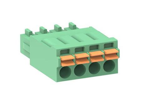 397630104 Molex, 3.5mm Pitch, 39763, 4 Way, Horizontal, Pluggable Terminal Block, Plug,