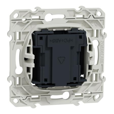 S540496 Schneider Electric Anthracite, 1 Gang, Odace