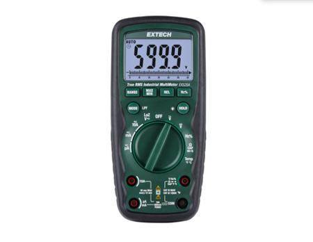 EX520A Extech  Handheld LCD Multimeter, True RMS, 10A ac Max, 10A dc Max, 1000V ac Max