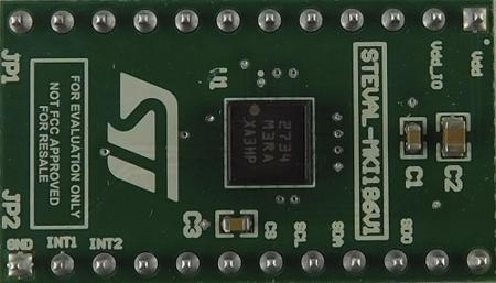 STEVAL-MKI186V1 STMicroelectronics IIS3DHHC Adapter Board