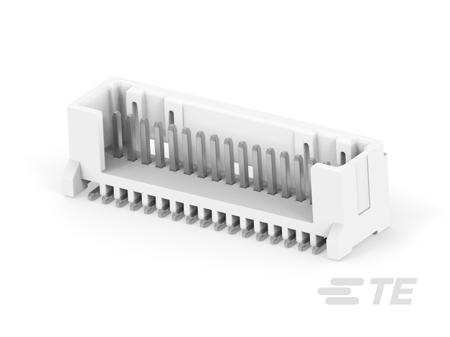 1-2355091-7 TE Connectivity MICRO CT Series Straight Board PCB Header, 17 Contact(s), 1.2 mm Pitch, 1 Row, Shrouded