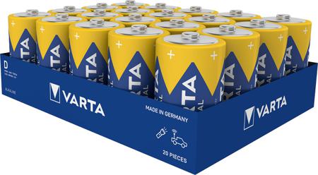 4020 Varta Industrial 1.5V Alkaline D Battery