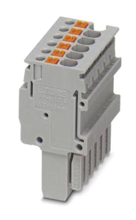 3212617 Phoenix Contact, CLIPLINE, Pluggable Terminal Block, Plug, Push In Termination,