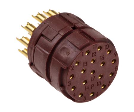 72004000---73018000 Lapp EPIC Circular Series, 17 Pole Panel Mount Connector, Female Contacts