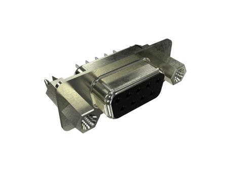 L77SDEH09SOL2RM8 Amphenol Communications Solutions SD 9 Way Vertical D-sub Connector Socket