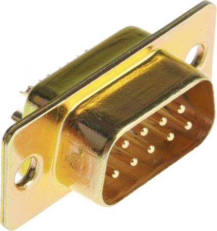 472-837 RS Pro Panel Mount Solder D-sub Connector Plug, 9 Way, 750 V ac/dc, 5A