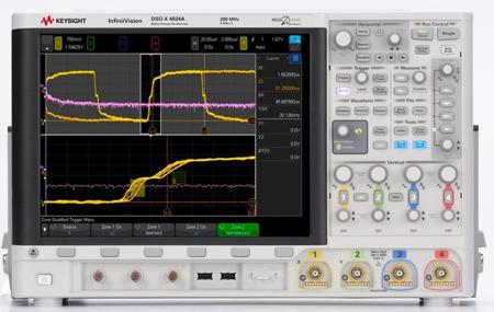 DSOX4024G Keysight Technologies  4000G Series, 200MHz Bench Oscilloscope, 4 Analogue Channels - UKAS Calibrated