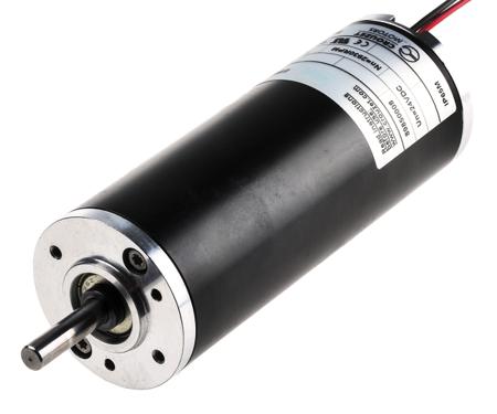 89850008 Crouzet Brushed DC Motor, 51 W, 24 V dc, 110 mNm, 3000 rpm, 6mm Shaft Diameter