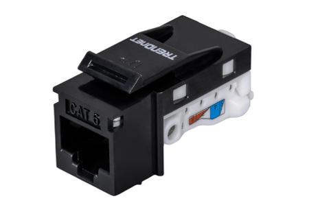 TC-K50C6BK Trendnet TC Series Cat5, Cat5e, Cat6 1 Port RJ45 Patch Panel 22mm Black