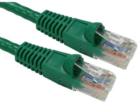 286-3123 RS PRO, Cat6 Cat6, Green RJ45 to Male RJ45 Male, UTP Unshielded, Terminated PVC Sheath
