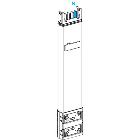 KSA400ED4081 Schneider Electric Vertical Distribution Length, 800mm, 400A, Canalis Series