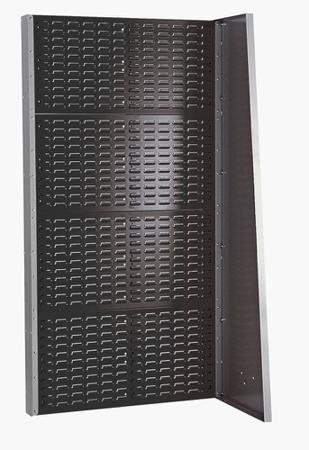 12102095.19 Bott Steel Louvre Panel Storage Unit, 452mm x 1015mm x 1835mm, Anthracite Grey