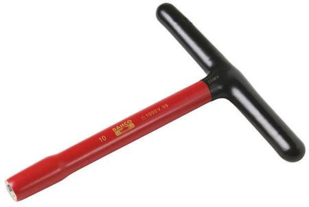 28MV-8 Bahco 8 mm Hex Drive Socket Wrench with T-Handle Handle, 200 mm length