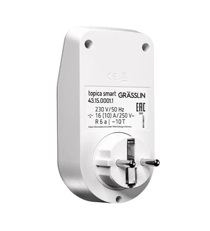 43-15-0001-1 Grasslin Digital Time Switch 230 V ac, 1-Channel