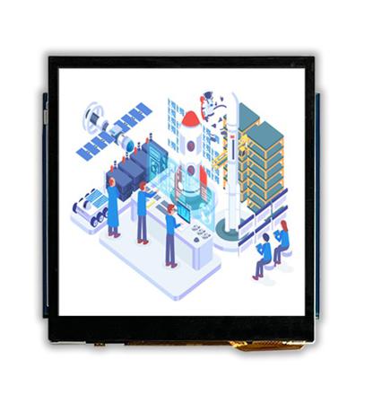 MDT0340AC-USBC Midas  IPS TFT TFT LCD Display / Touch Screen, 3.4in, 480 X 480pixels