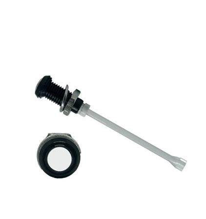 RHD-1140-F9P67PR  Bivar, Panel Mount Vertical LED Light Pipe, Clear Round Lens