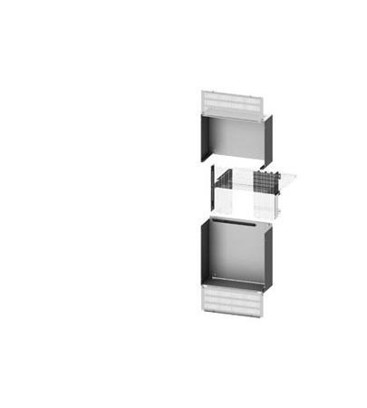 8PQ5000-5BA14 Siemens 8PQ Series Grey Sheet Steel Partition Panel, 2000mm H, 600mm W, 800mm D, for Use with 3WL Air Circuit Breaker