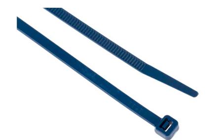 281-2539 RS PRO Cable Ties, , 100mm x 2.5mm, Blue PA66MP, Pk-100