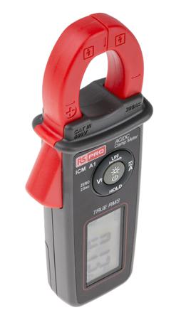 123-3508 RS PRO ICMA1 Clamp Meter, Max Current 300A ac, 300A dc CAT III 600 V With UKAS Calibration