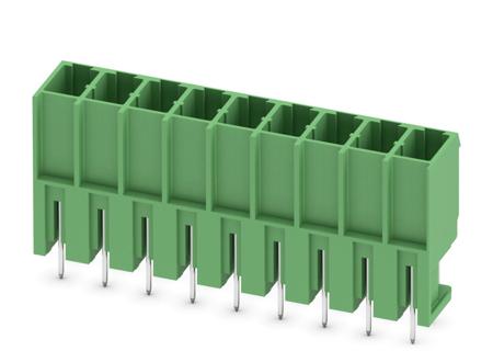 1804755 Phoenix Contact, 7.62mm Pitch, PCV 4/ 9-G-7.62, 9 Way, Pluggable Terminal Block, Header, Solder Termination,