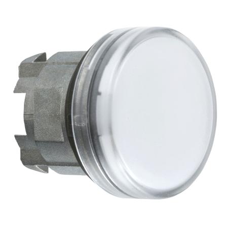 ZB4BV013 Schneider Electric White Pilot Light Head, 22mm Cutout Harmony XB4 Series