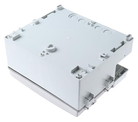 PC-21-18-3-ENCLOSURE Fibox CARDMASTER Grey, Polycarbonate Enclosure, 235 x 185 x 119mm