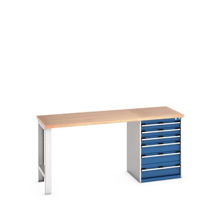 41003494-11V Bott 41003494.11V Sheet Steel Workbench, 940mm x 750mm x 2000mm