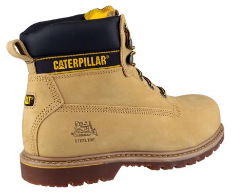 Holton-SB-Honey-12 CAT Holton Men's Honey Nubuck Boot UK 12, EUR 47 US 13, SB