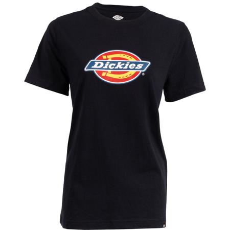 DK0A4YDVBLK1 Dickies Black Cotton Long Sleeve T-Shirt, UK- M, EUR- M