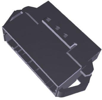 1-1903128-7 TE Connectivity Dynamic 1000, 2mm Pitch, 34 Way, 2 Row Male Connector Housing