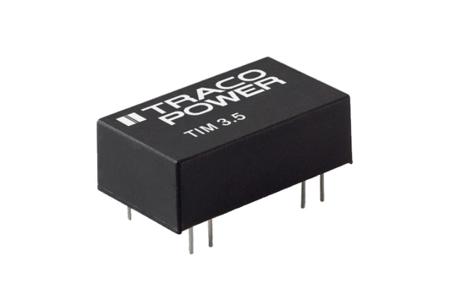 TIM 3.5-4812 TRACOPOWER TIM 3.5 DC-DC Converter, 12V dc/ 292mA Output, 36 → 75 V dc Input, 3.5W, Through Hole