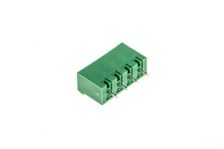 1755752 Phoenix Contact, 5.08mm Pitch, MSTBVA 2.5/ 4-G-5.08, 4 Way, , Pluggable Terminal Block, Header, DIN Rail, Solder