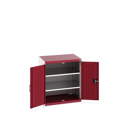 40020144-24V Bott 2 Door Sheet Steel Floor Standing Cupboard, 800 X 650 X 900mm