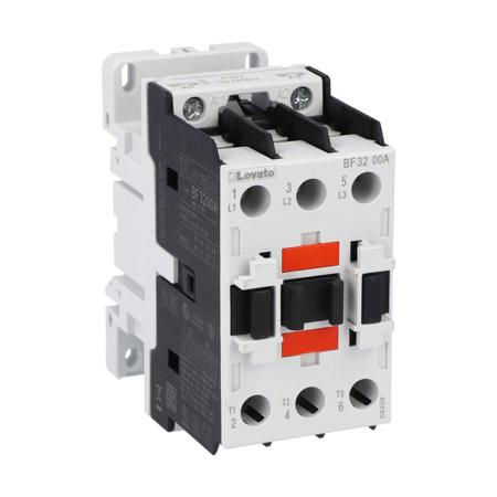 BF3200A230 Lovato BF 3 Pole Contactor, 3NO, 32 A, 15 kW, 230 V @ 50/60 Hz Coil