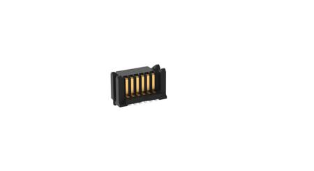 114711---114711-E ERNI, MicroStac, 6 Way, 1 Row PCB Connector