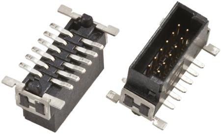 15120262601000 HARTING Har-Flex Series Straight Surface PCB Header, 26 Contact(s), 1.27 mm Pitch, 2 Row, Shrouded