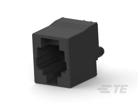5520425-3 TE Connectivity Cat3 6P6C Straight Through Hole RJ25 Modular Jack Connector