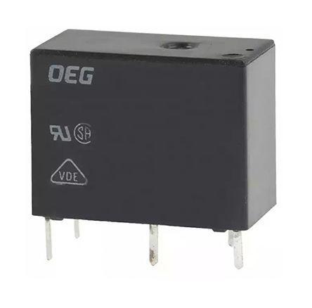 PCH-124D2H-000 TE Connectivity SPNO PCB Mount Non-Latching Relay, 24V dc Coil, 10 A